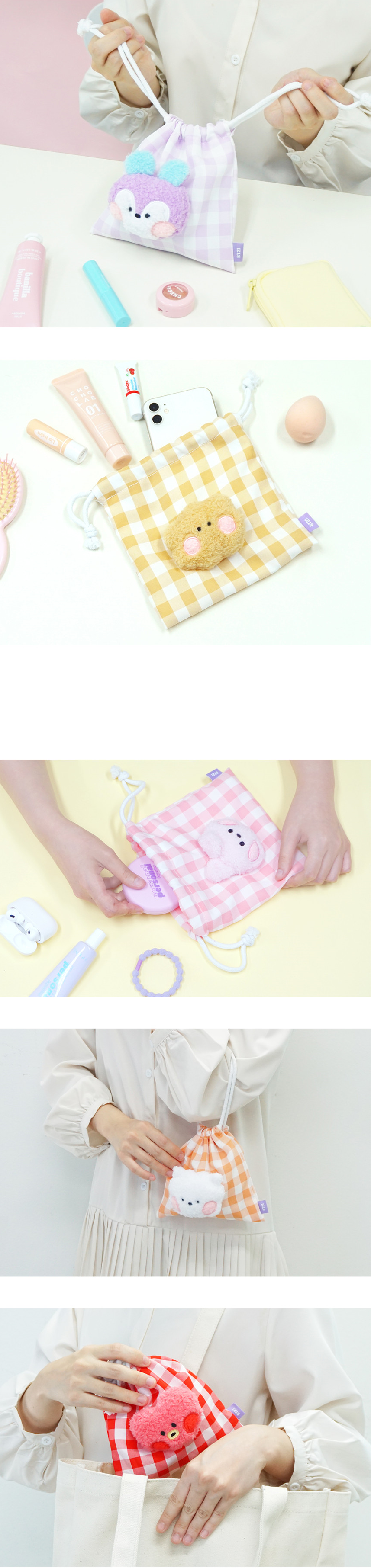 BT21 Minini Face Pouch