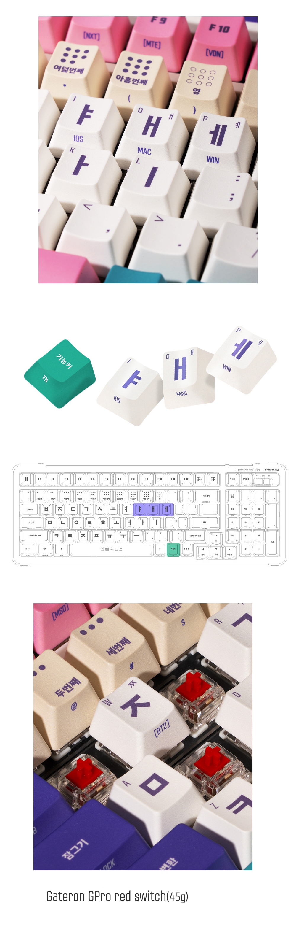 BTS Hangul Edition Keyboard