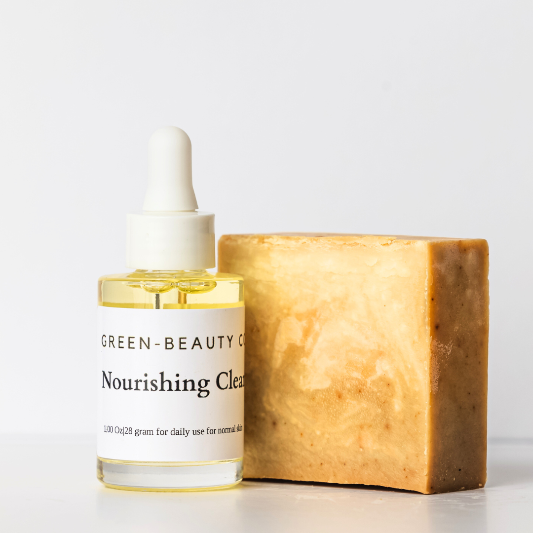 Double Cleansing Kit: Turmeric Soap + Nourishing Cleansing Oil