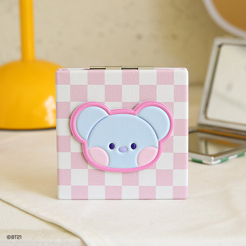 BT21 Minini Leather Patch Mirror