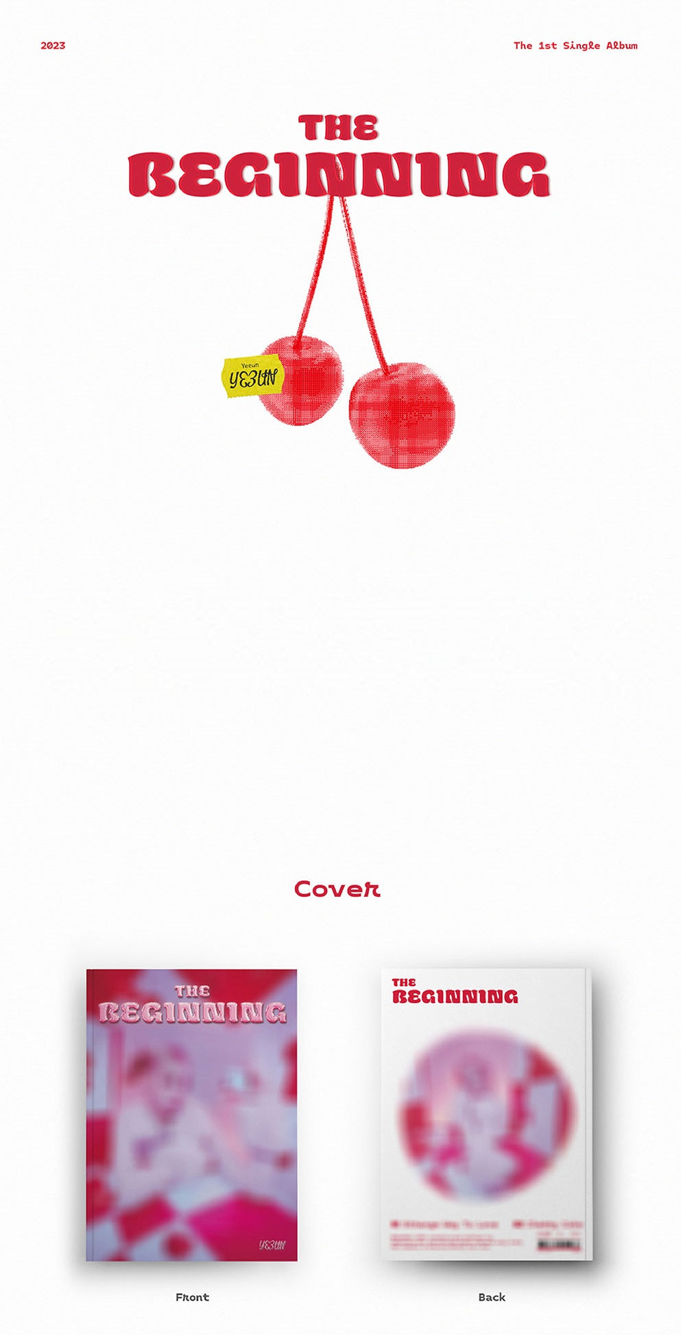 Yeeun 1st Single Album - The Beginning