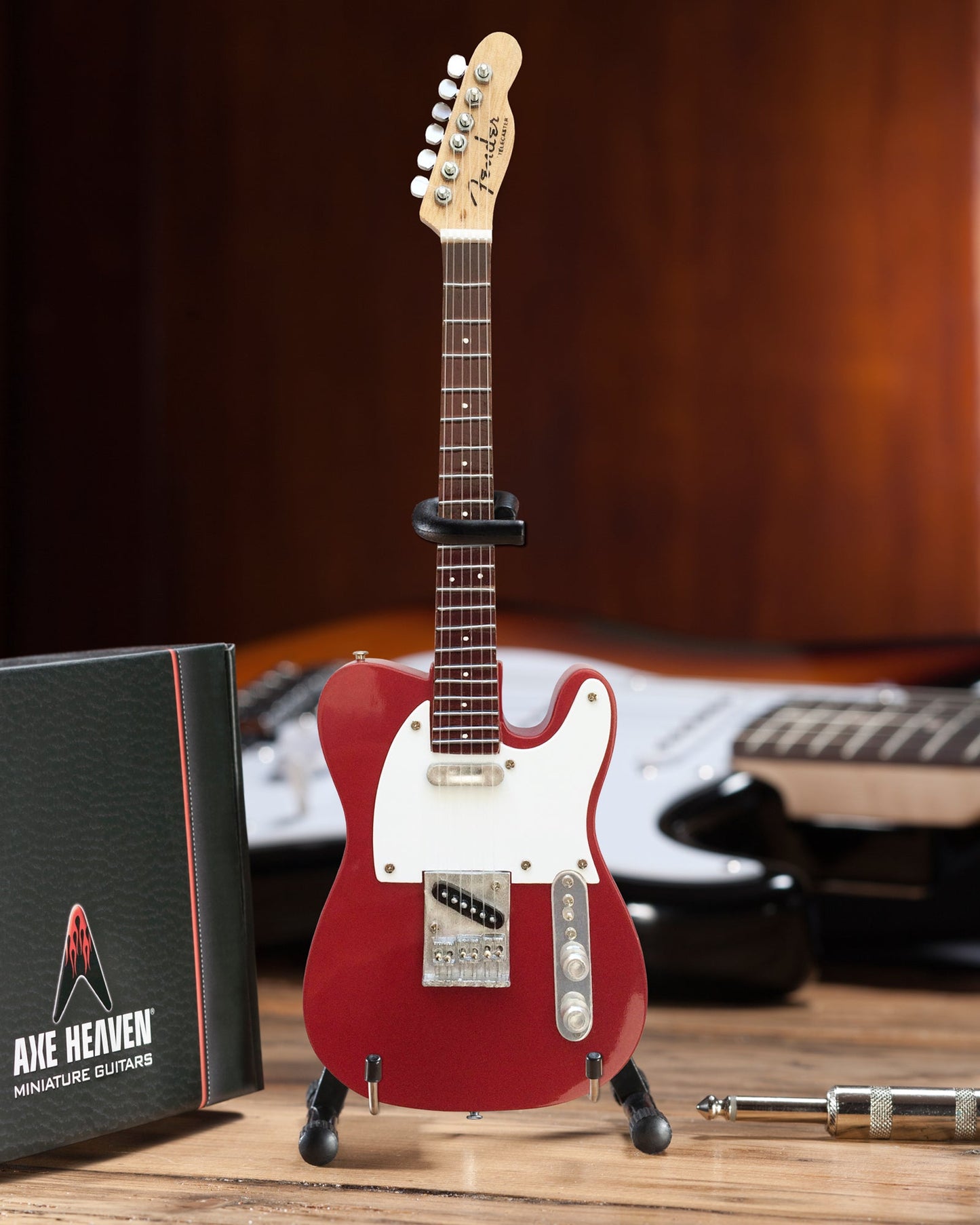 Officially Licensed Mini Candy Apple Red Fender™ Telecaster™ Guitar Replica - Osadia Concept Store