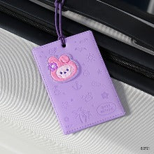 BT21 Minini Leather Patch Travel Tag Vacance
