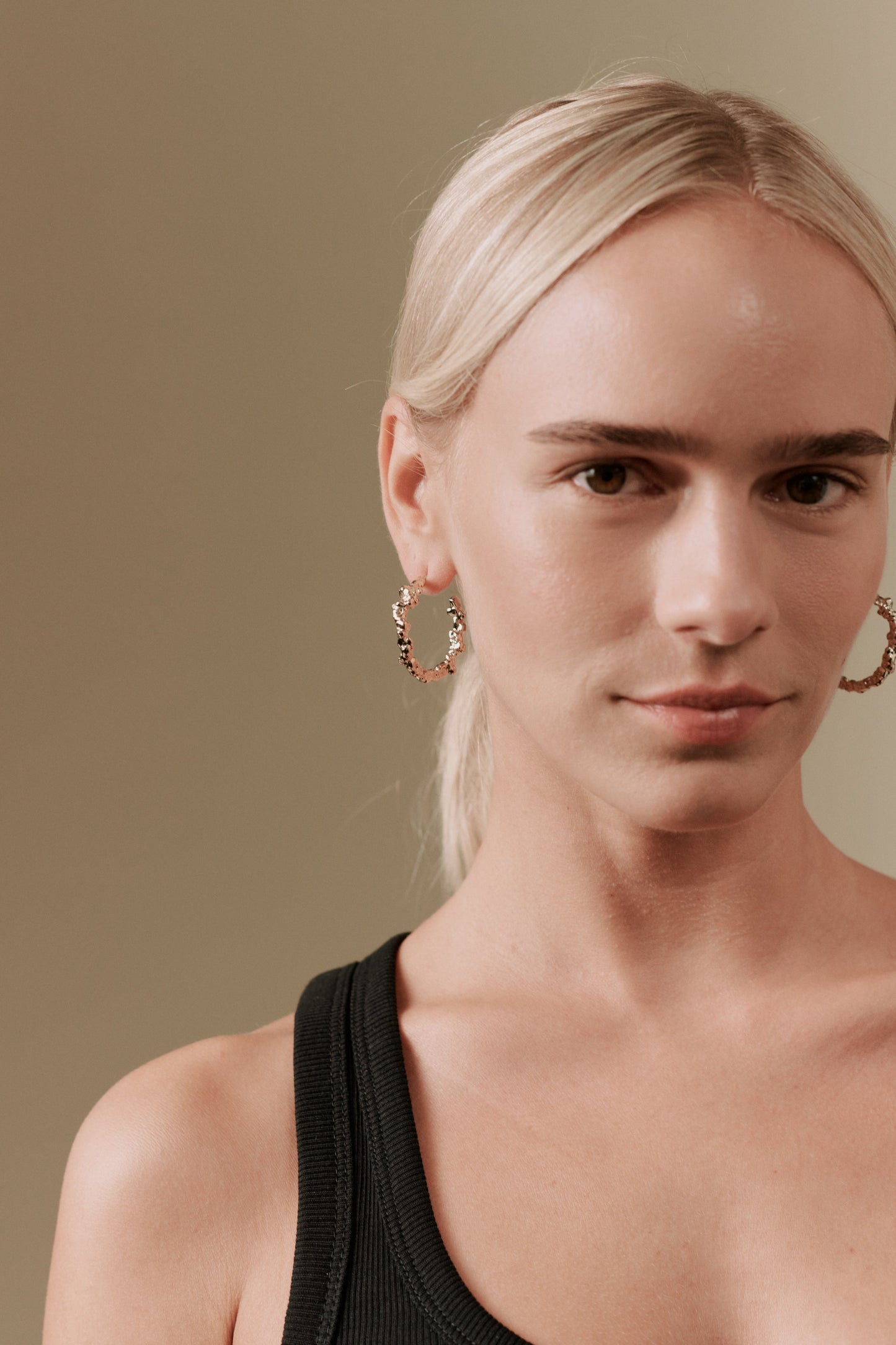 Belle Scrunchie Hoops