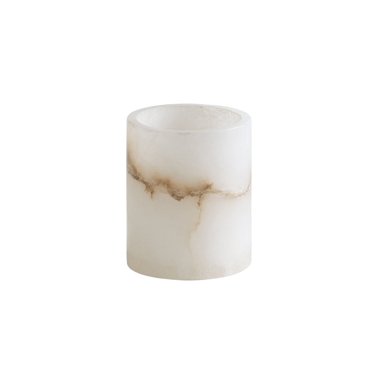 Santo Alabaster Short Votive