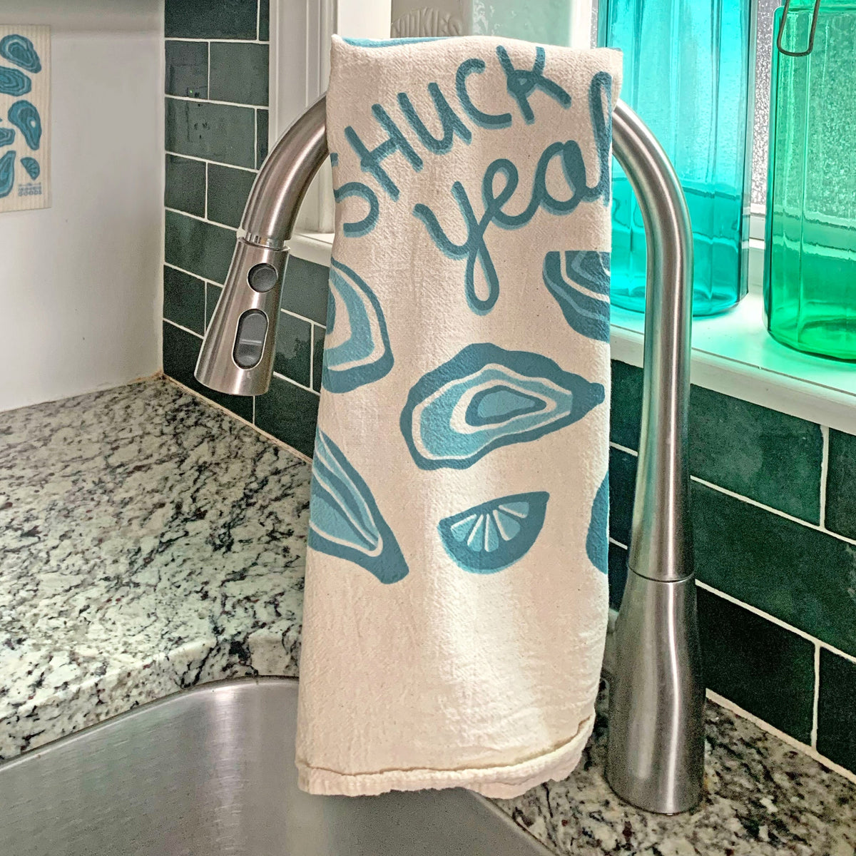 Oyster Dish Towel
