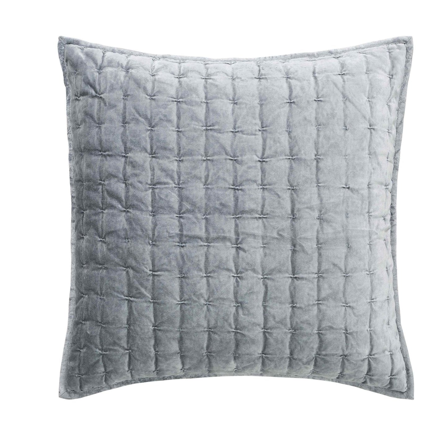 Luna Hand Pinched Velvet Quilt Sham