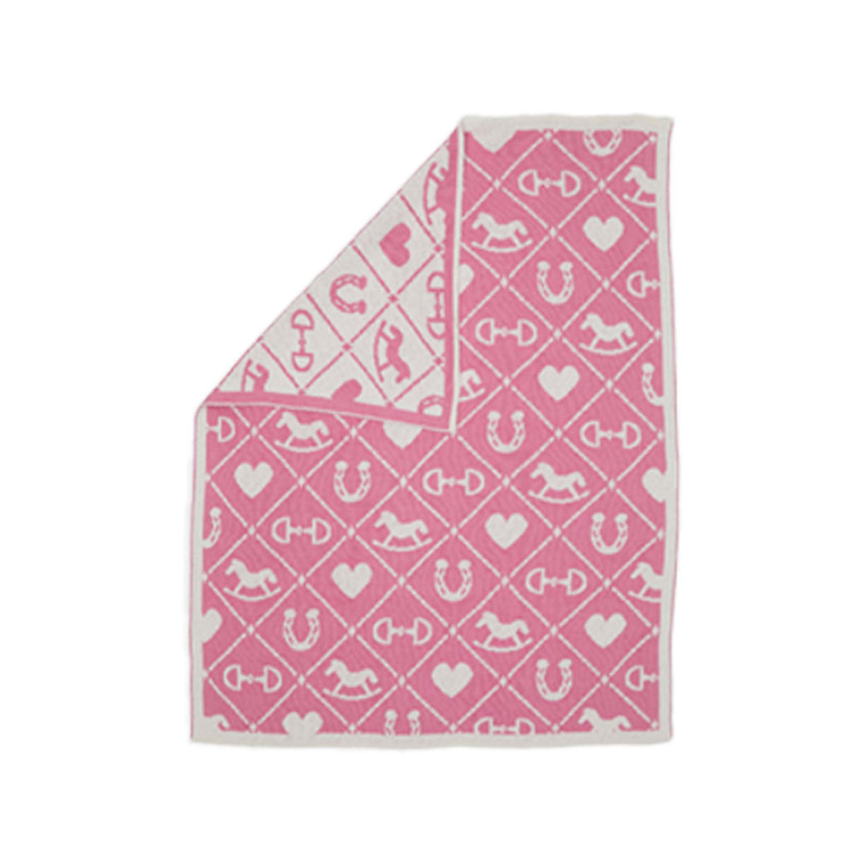 Baby Pony Quilt - Cotton Knit Blanket