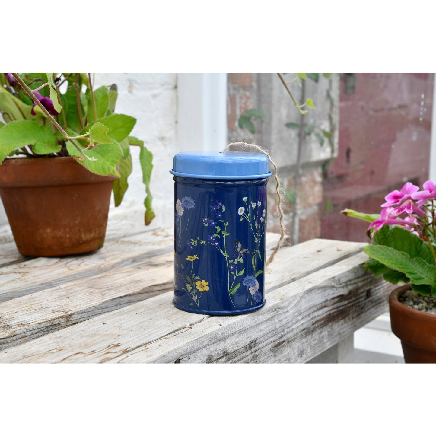 Burgon & Ball® British Meadow Twine in a Tin, RHS Endorsed