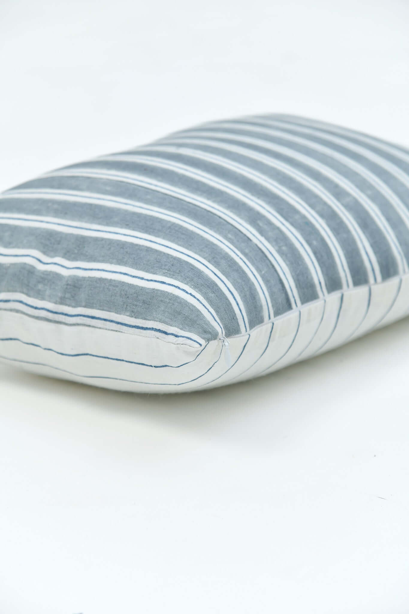 Soft Horizon - Hand Block Printed Cushion Cover
