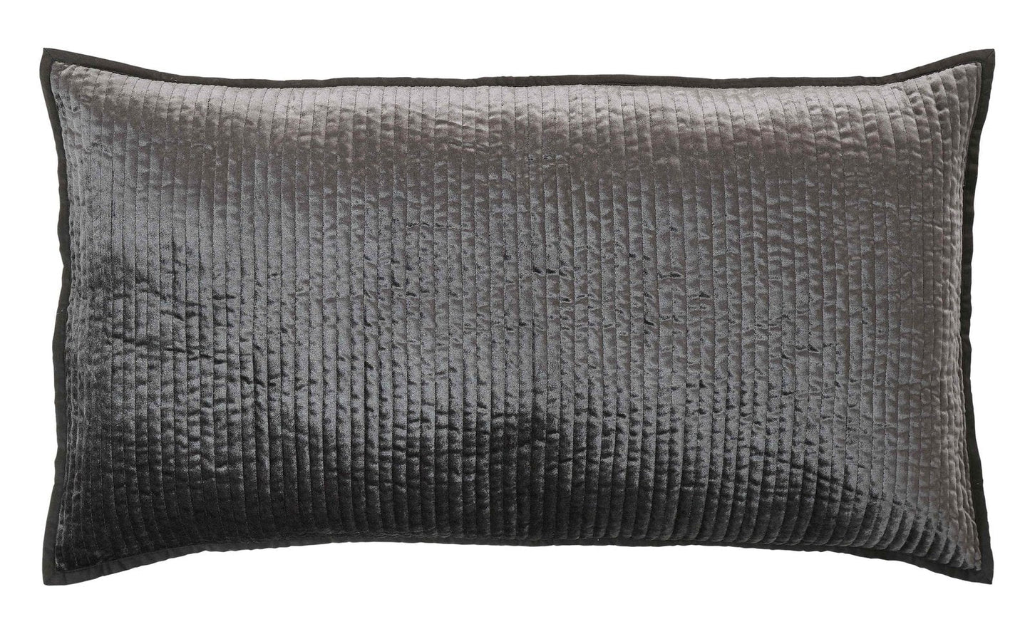Spencer Channel Stitch Velvet Coverlet Sham - Clearance
