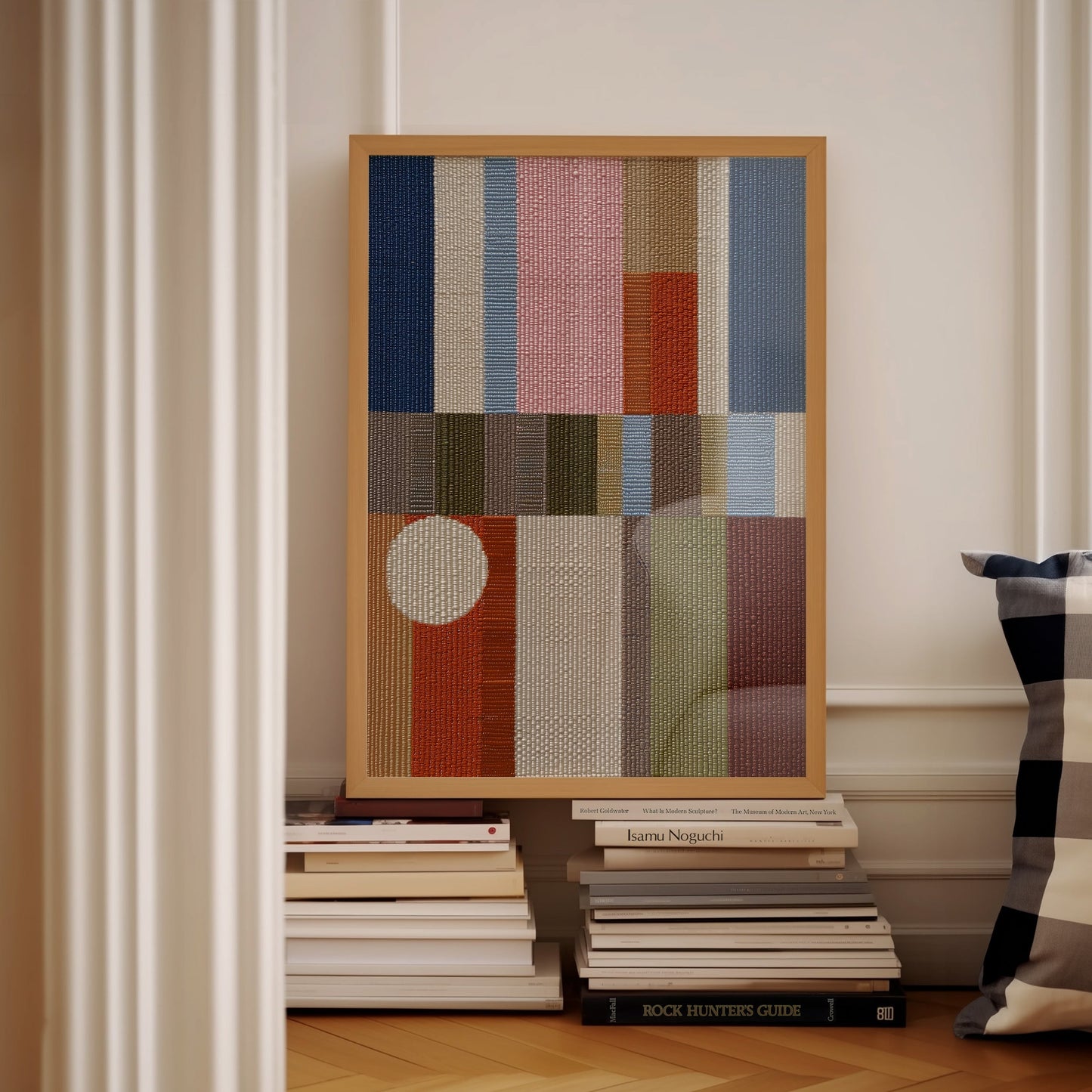 Woven Perspectives No. 07 — Geometric Abstract Art Print