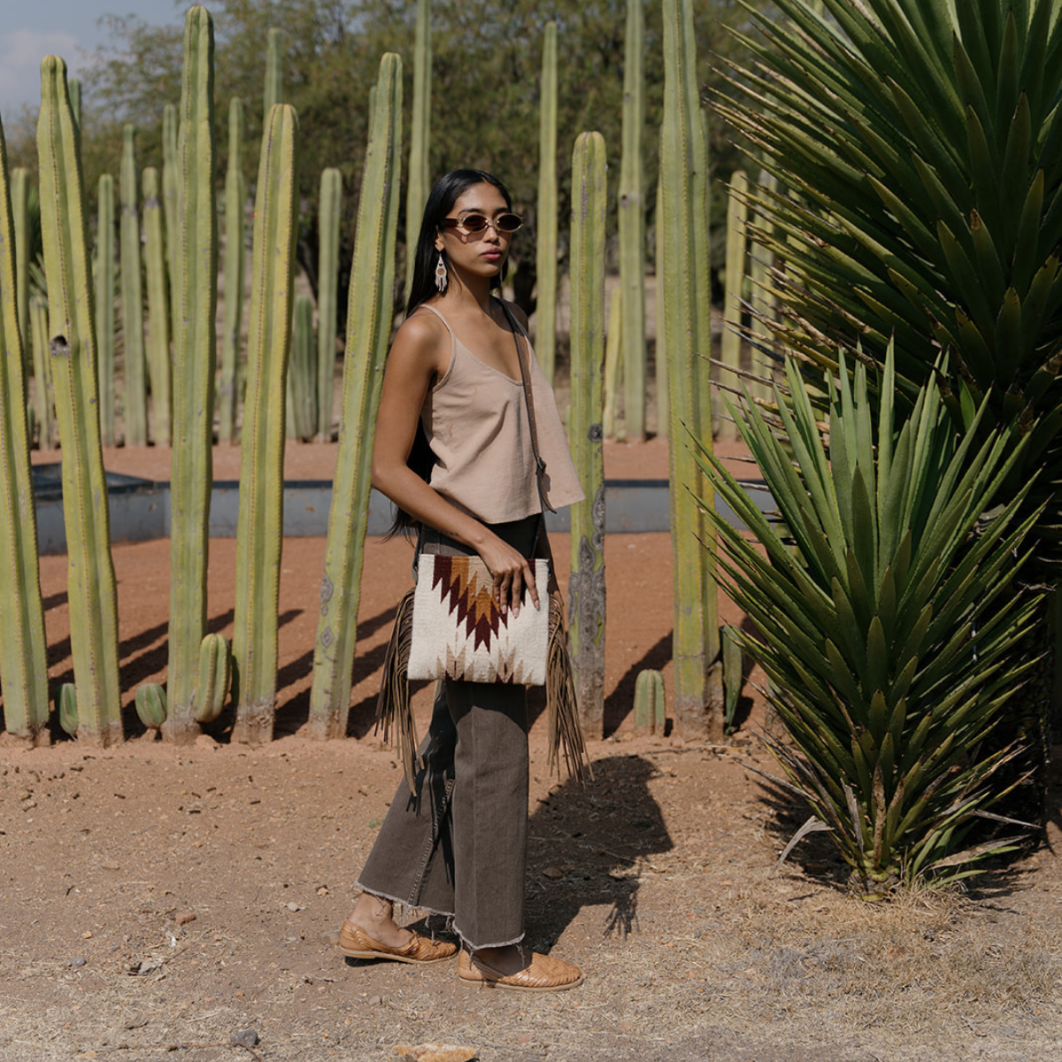 Copal Fringe Crossbody