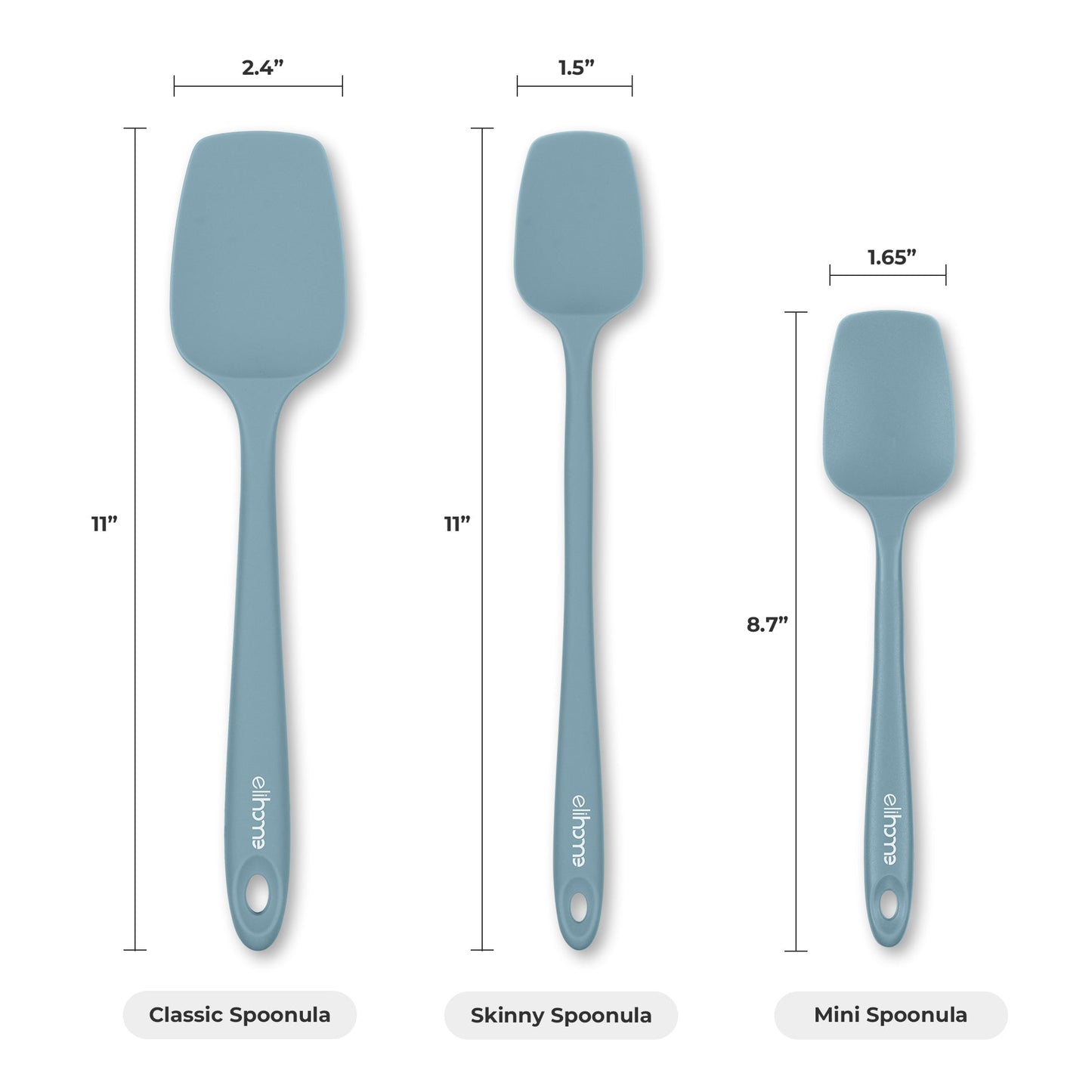 6 Piece Silicone Spatula Set - Osadia Concept Store