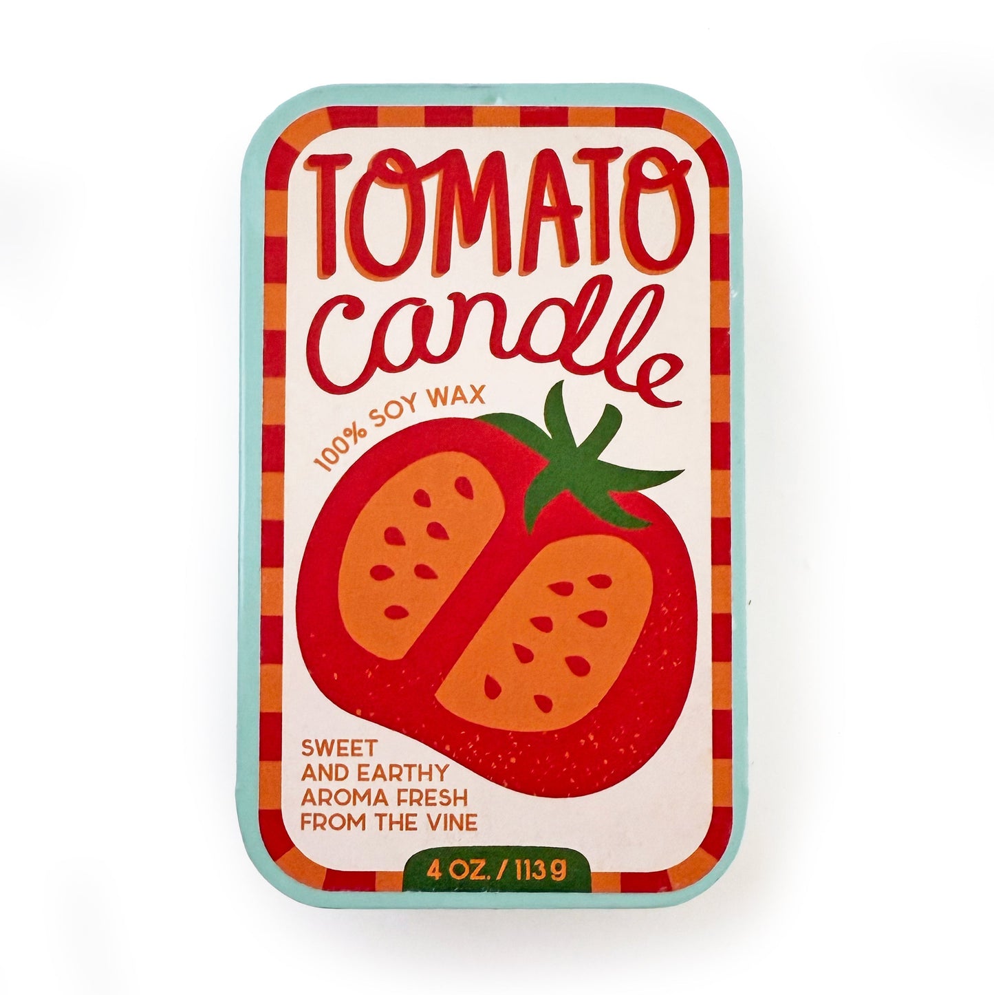 Tomato Candle &  Cheese Tote Gift Set