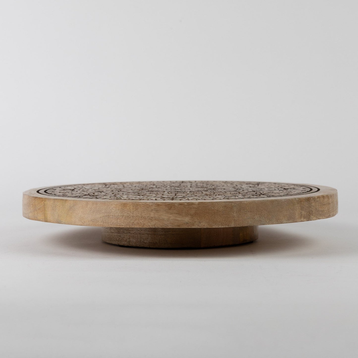 Mandala Wooden Lazy Susan