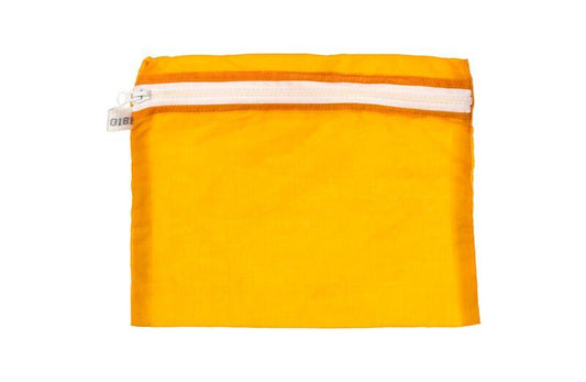 VINTAGE PARACHUTE LIGHT POUCH - LARGE - ORANGE