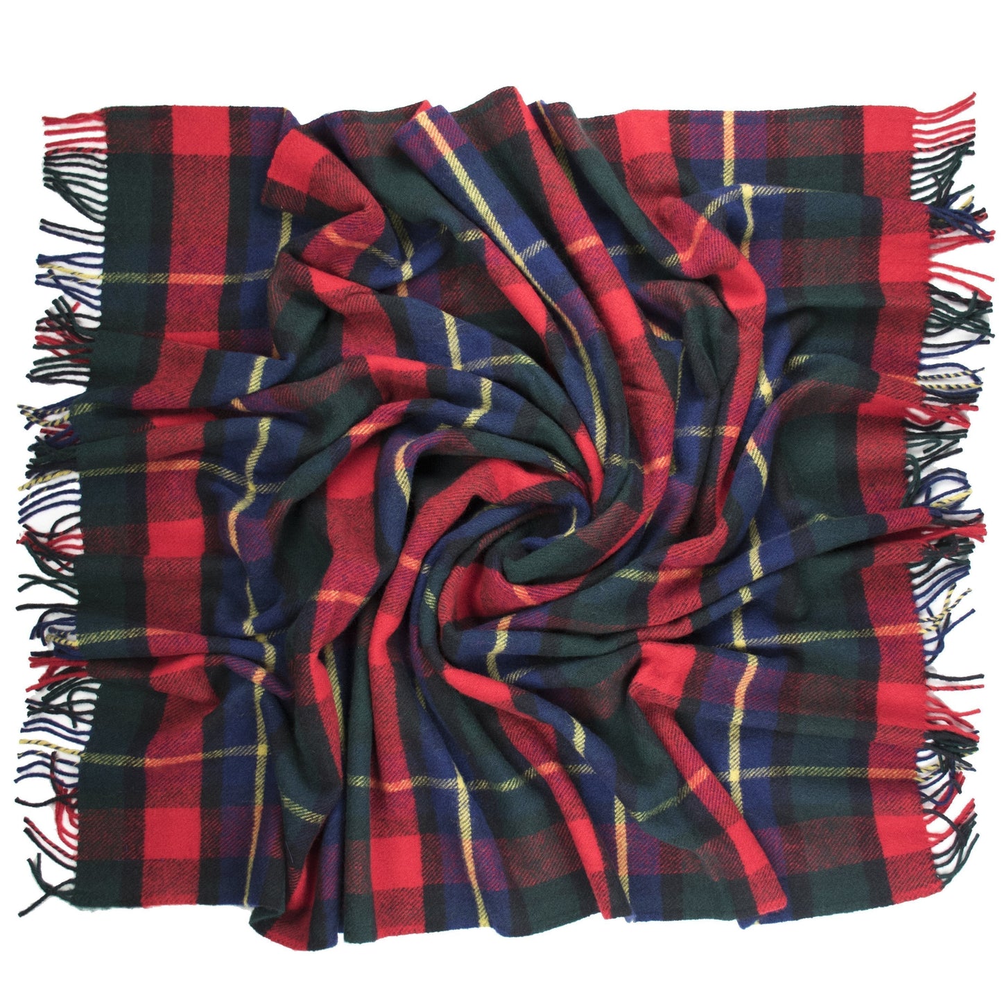 Highland Tweeds Pure New Wool Fluffy Throw ~ Kilgour ~