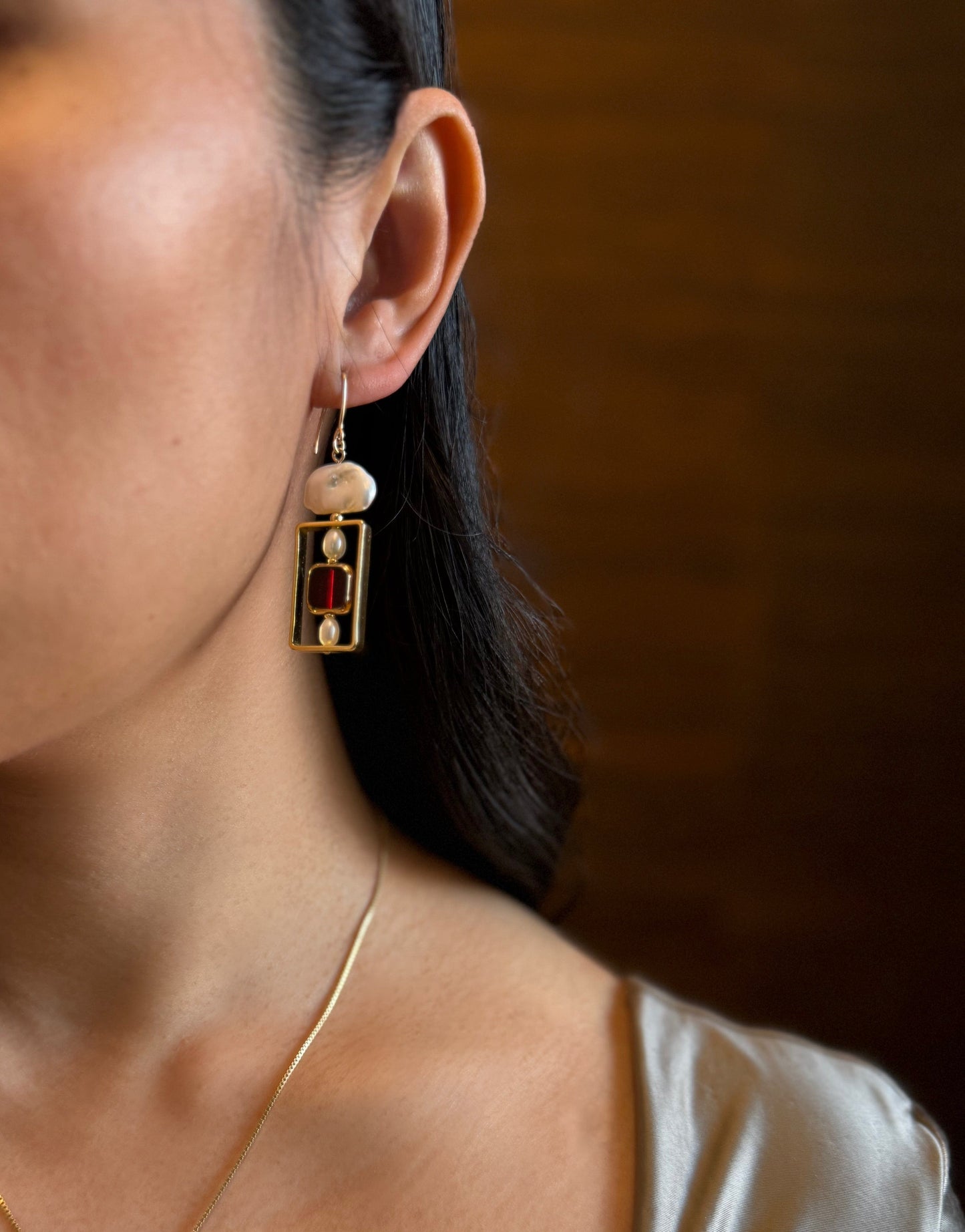 Art 2311E x Pearls Earrings