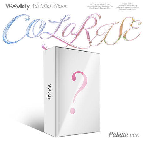 Weeekly 5th Mini Album - Colorise