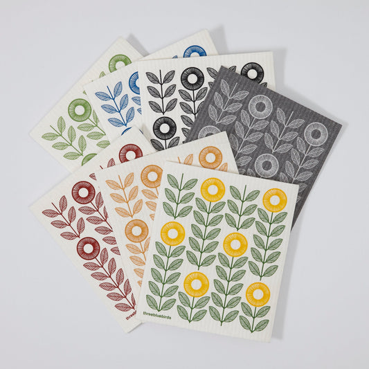 Sunflower Bundle (7 Swedish dishcloths)