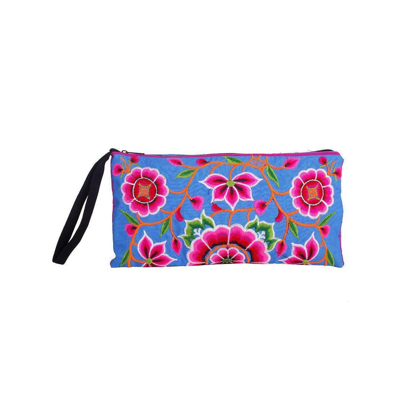 Prani Embroidered Hmong Wristlet - Thailand