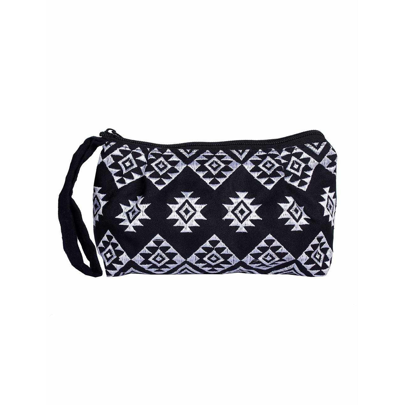 Tahj Small Embroidered Wristlet - Thailand