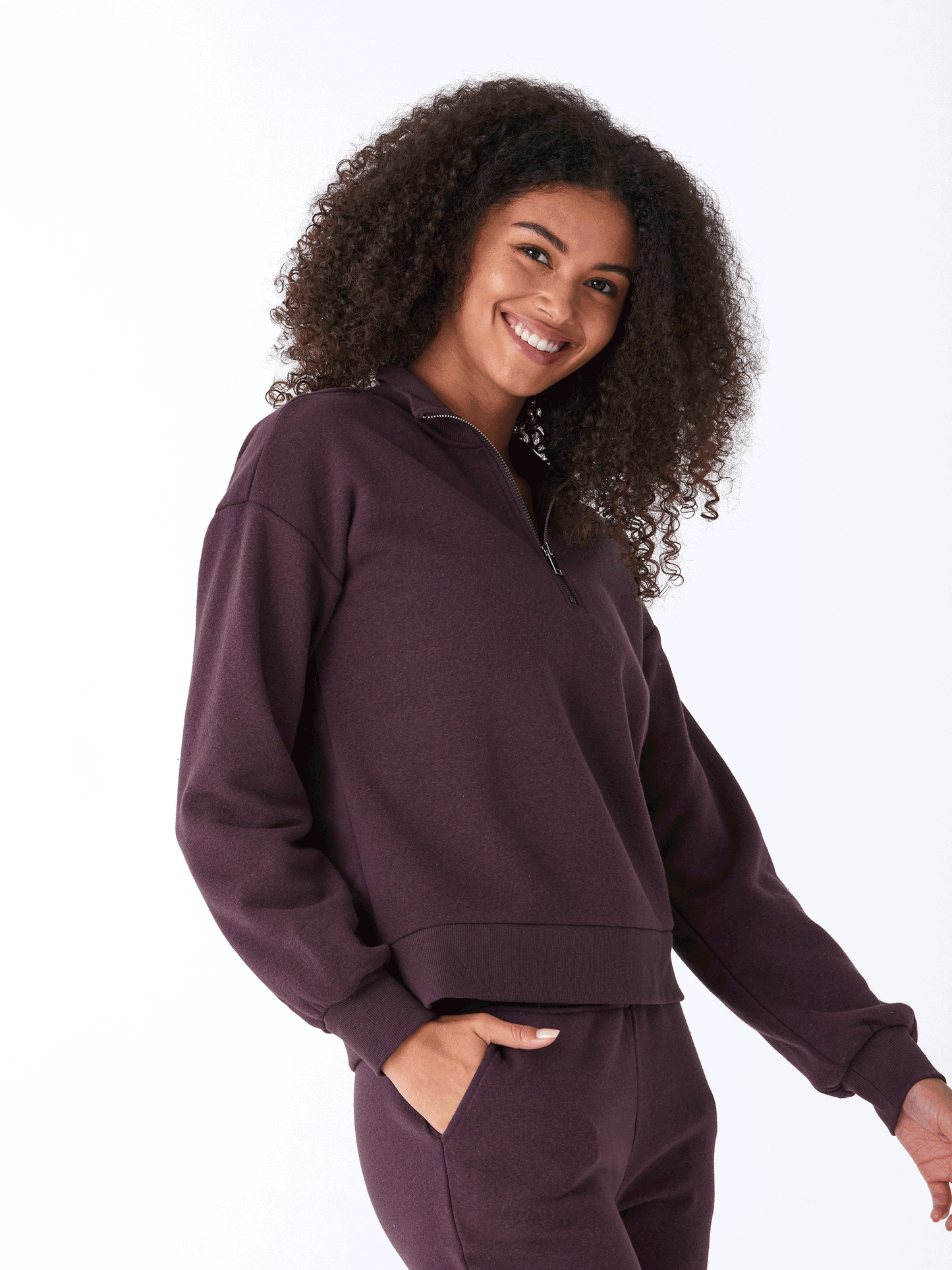 Constance Tribend Fleece Half Zip Pullover