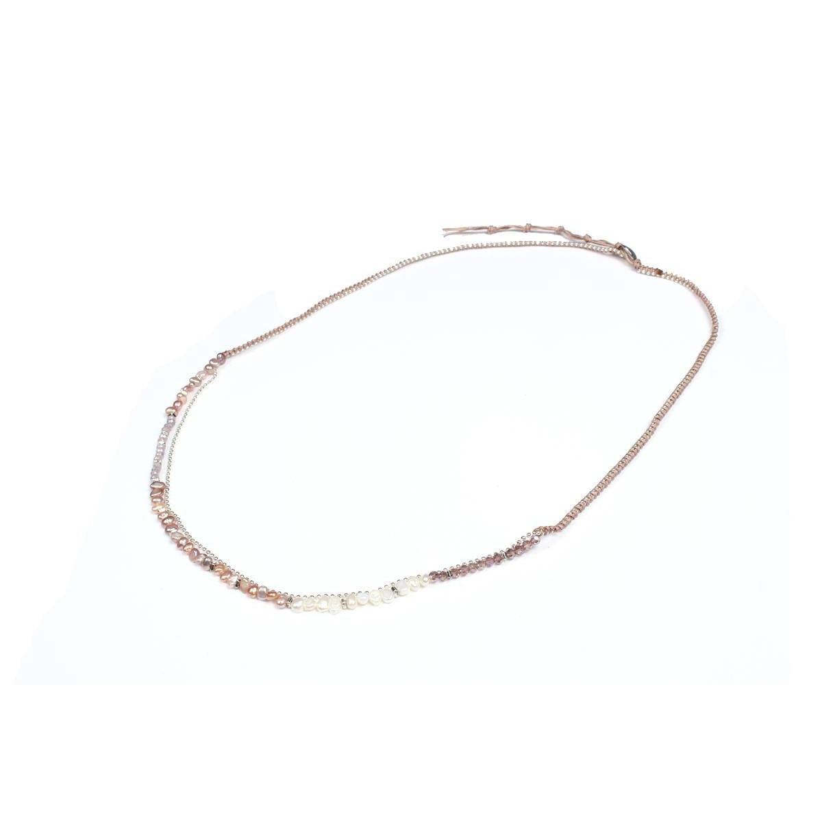 Anita Bead and Chain Wrap Bracelet | Necklace Assorted - Thailand