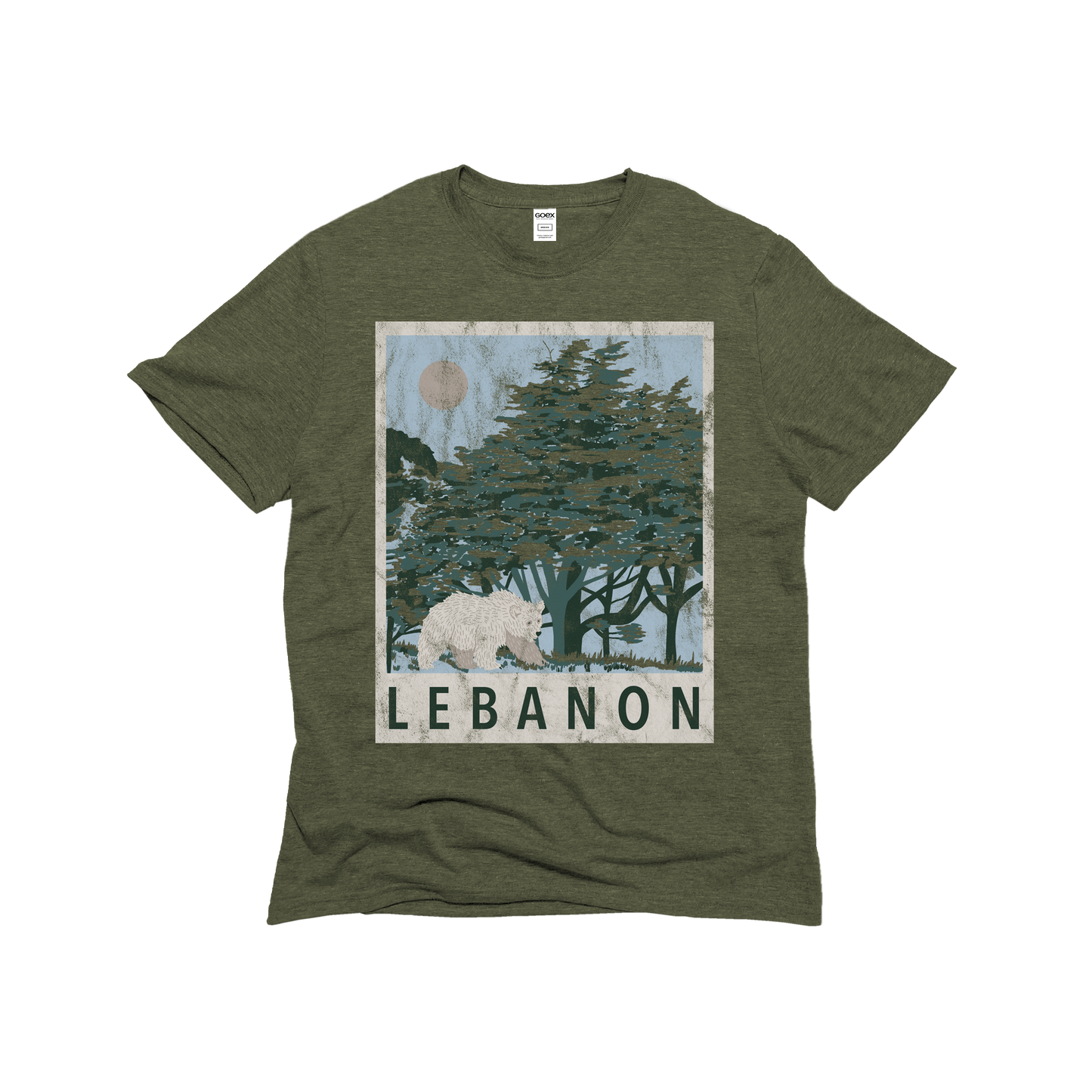 Lebanon Travel Unisex Eco-Triblend Tee