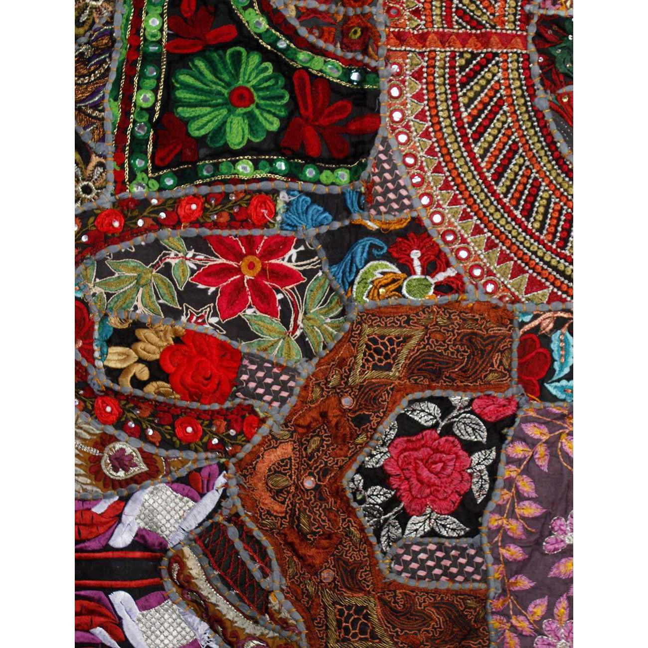 Vintage Indian Fabric Textiles - India