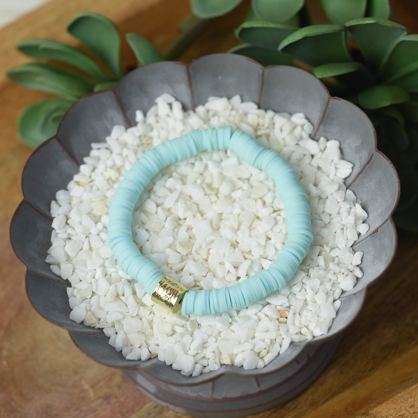 Kendra Silicone Disc Stretch Bracelet