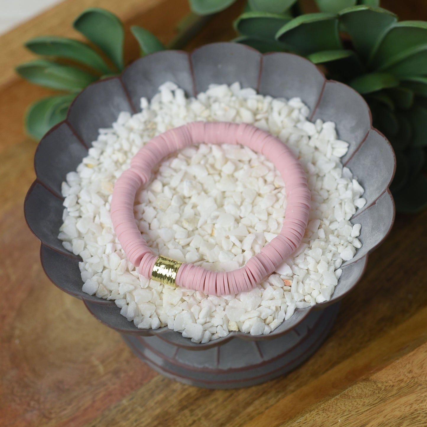 Kendra Silicone Disc Stretch Bracelet