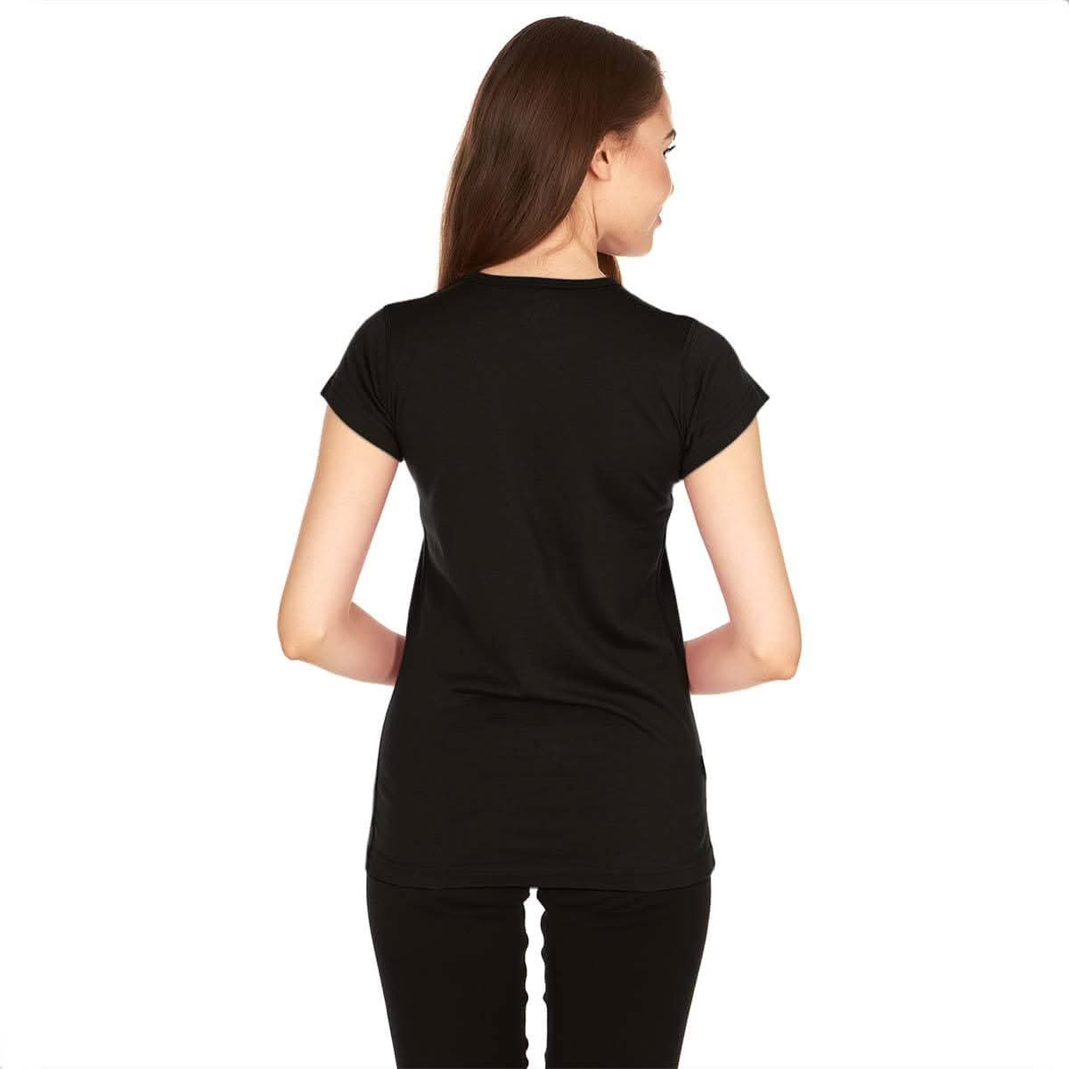 Lightweight Women's T-Shirt Crew Top - 100% Merino Wool - Osadia Concept Store
