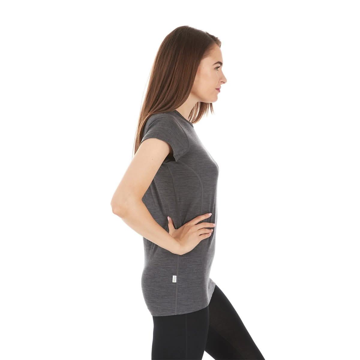 Lightweight Women's T-Shirt Crew Top - 100% Merino Wool - Osadia Concept Store