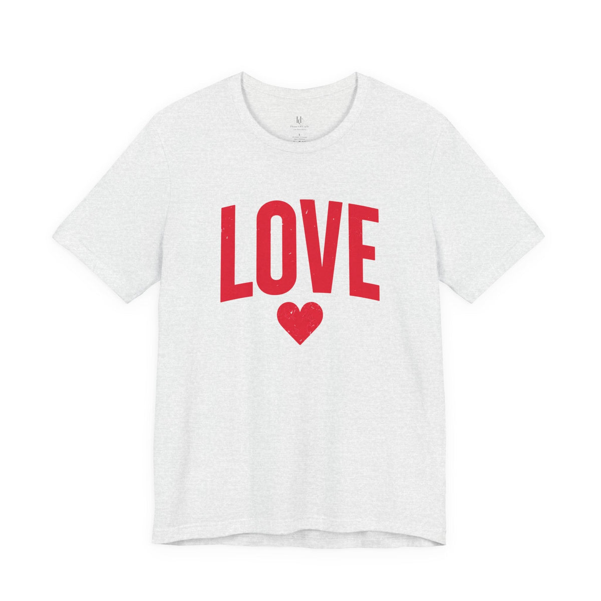 LOVE Heart Graphic Tee – Valentine’s Day Red Love T-Shirt