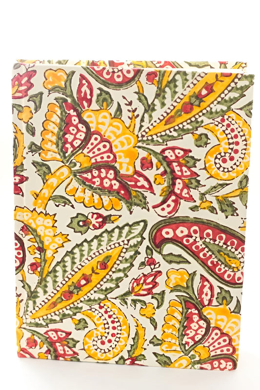 HARD COVER JOURNAL – Recycled Cotton Paper – Eco-Friendly – Fair Trade – Artisan Made