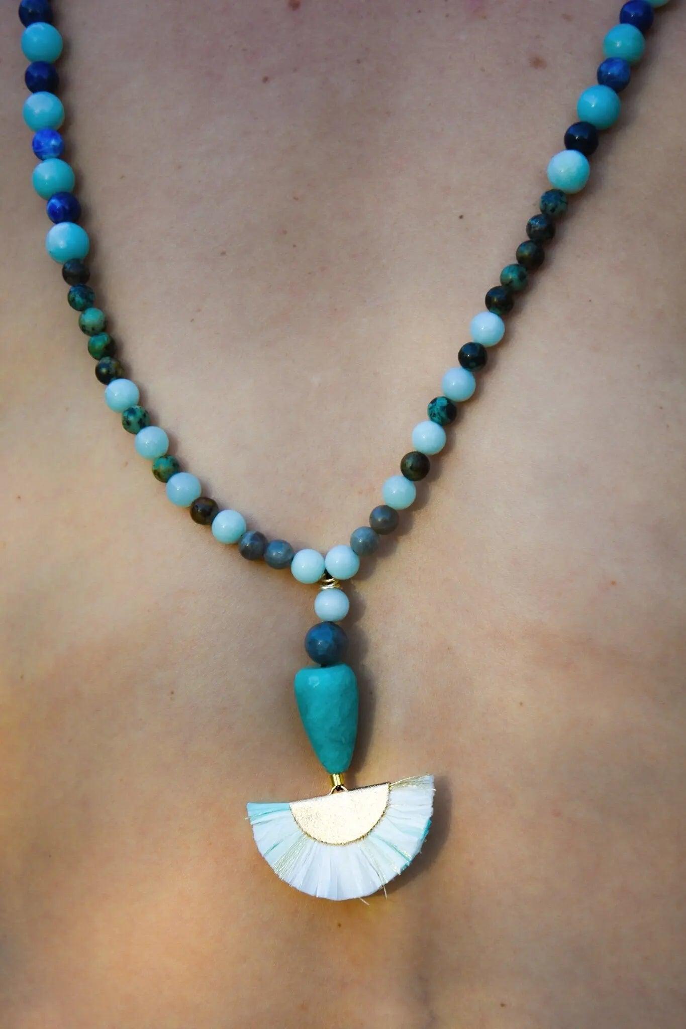 Ether Mala Beaded Necklace