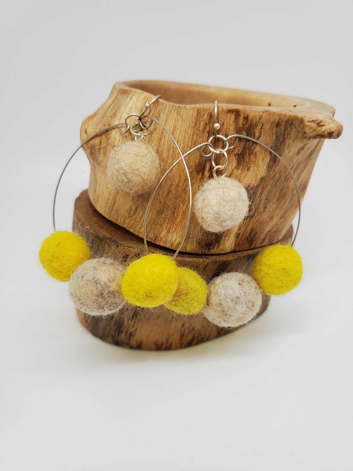 Felted Hoops