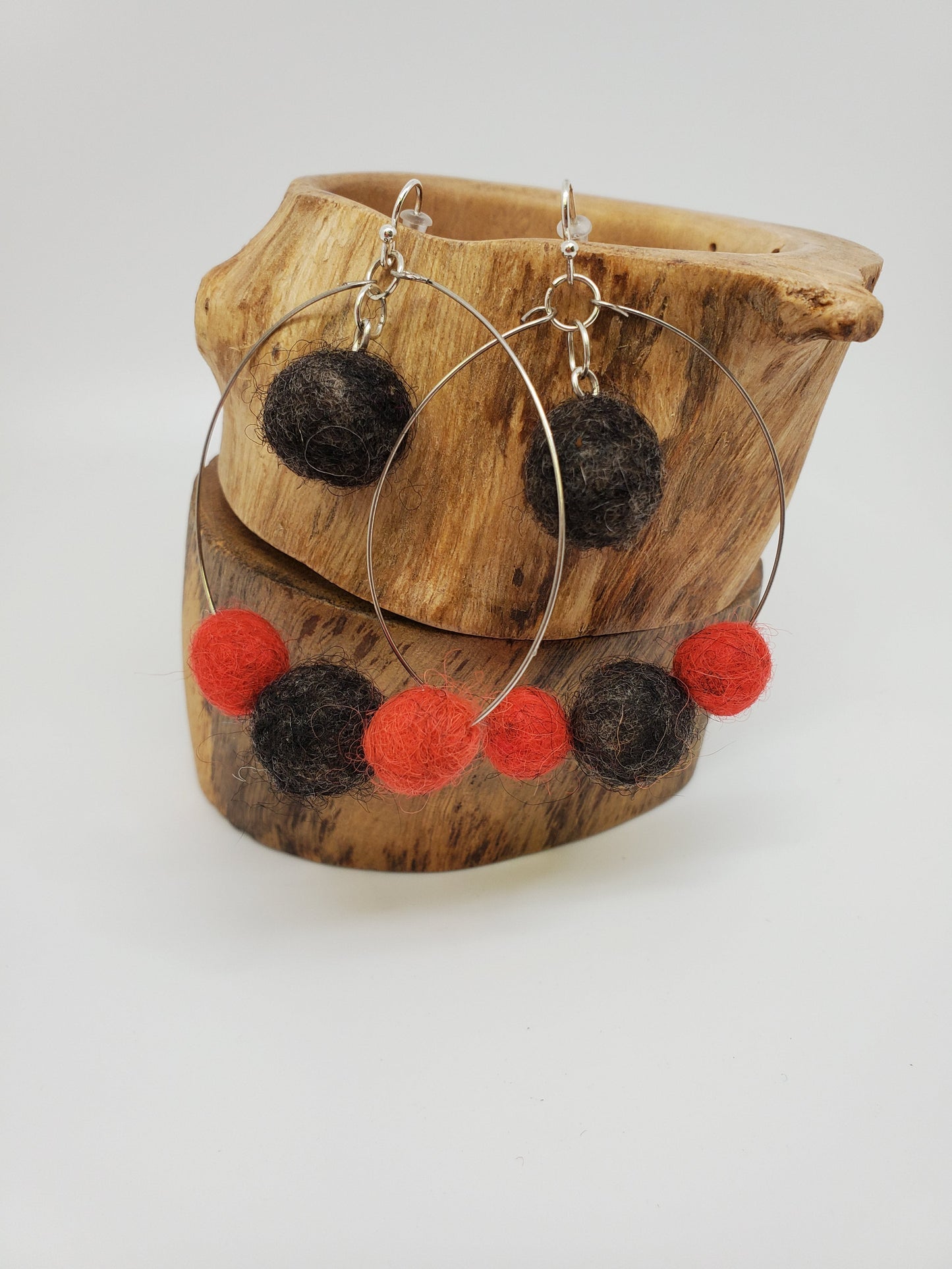 Felted Hoops