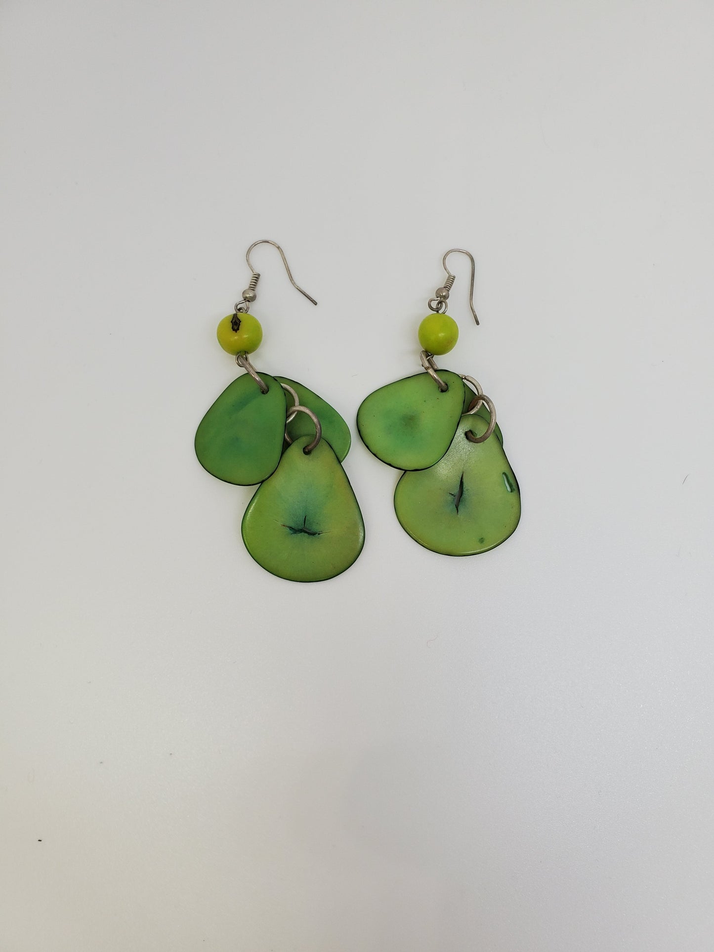 Tagua Nut Earrings