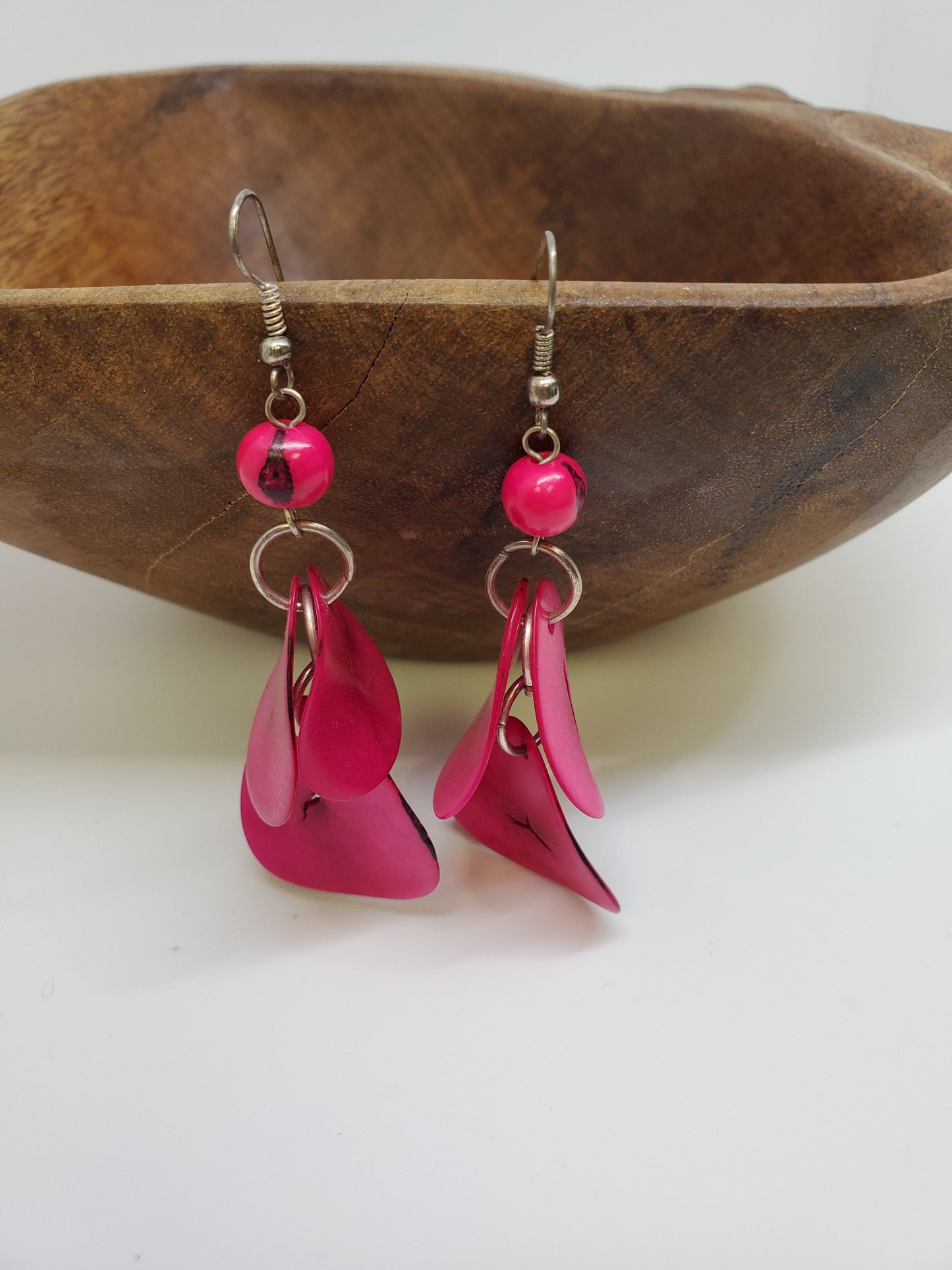 Tagua Nut Earrings