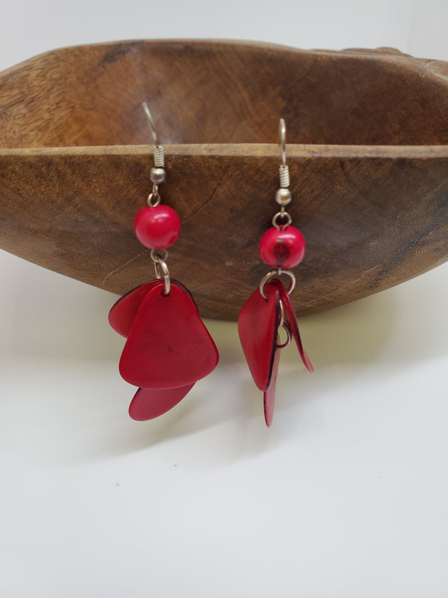 Tagua Nut Earrings