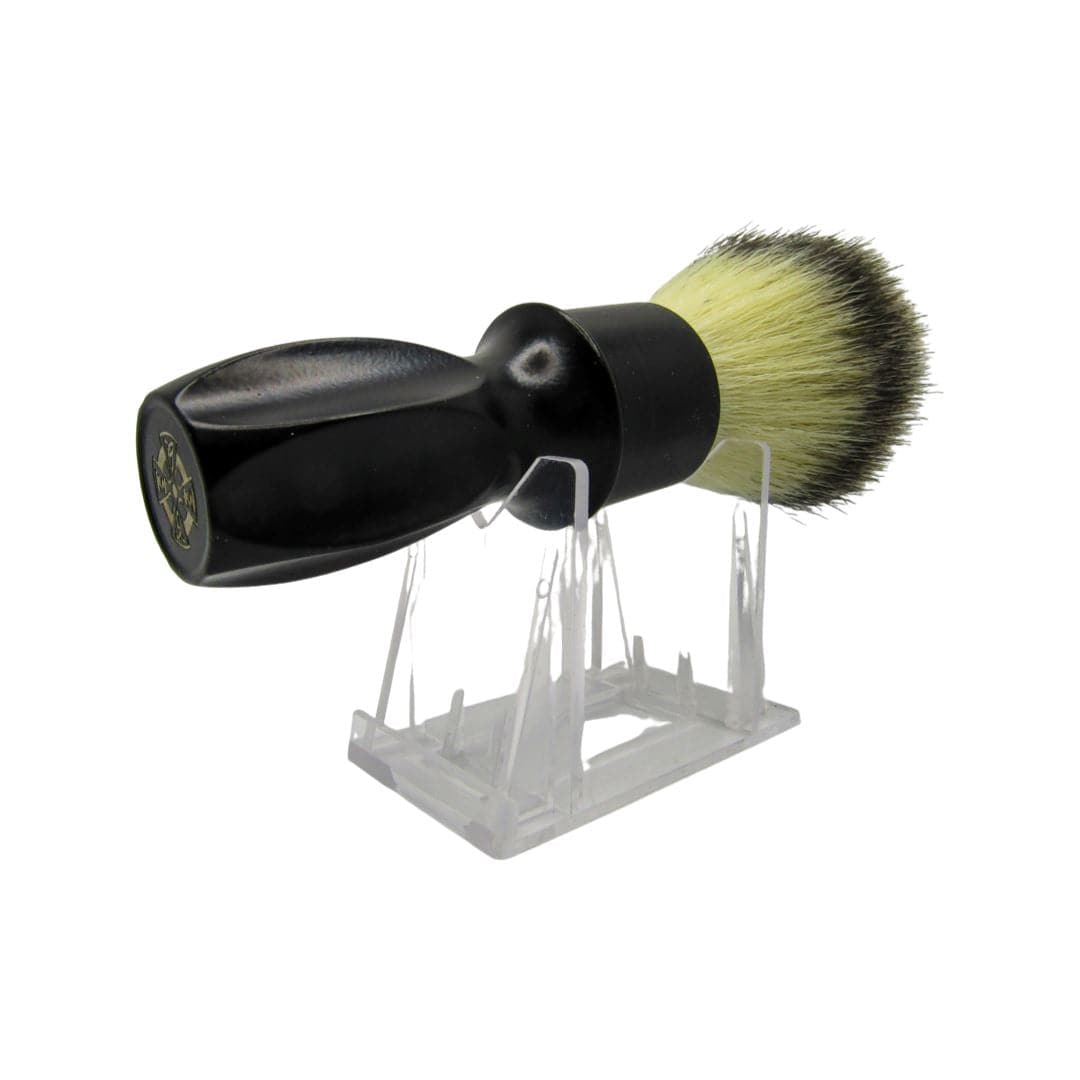 MM-400 Black Shaving Brush (24mm Synthetic Knot) - by Murphy and McNeil