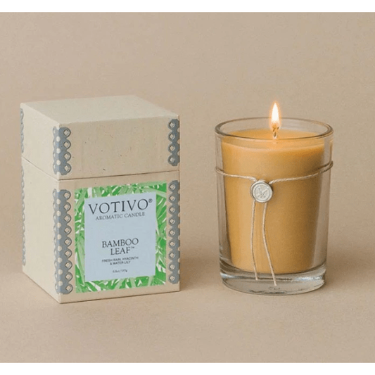 Votivo Aromatic Candle Bamboo Leaf 6.8oz