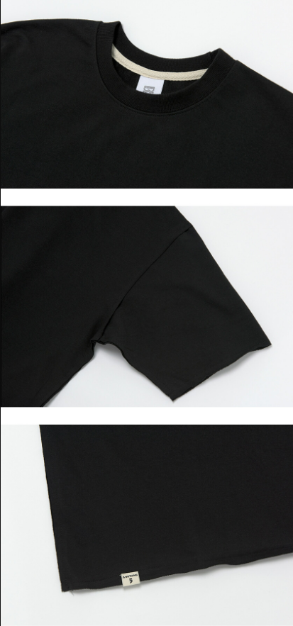 BTS Jungkook - A Nothing Black Tee