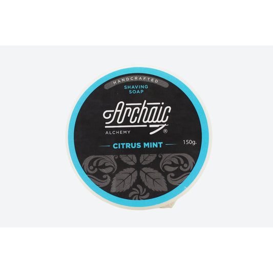 Archaic Alchemy Citrus Mint Shaving Soap 150g