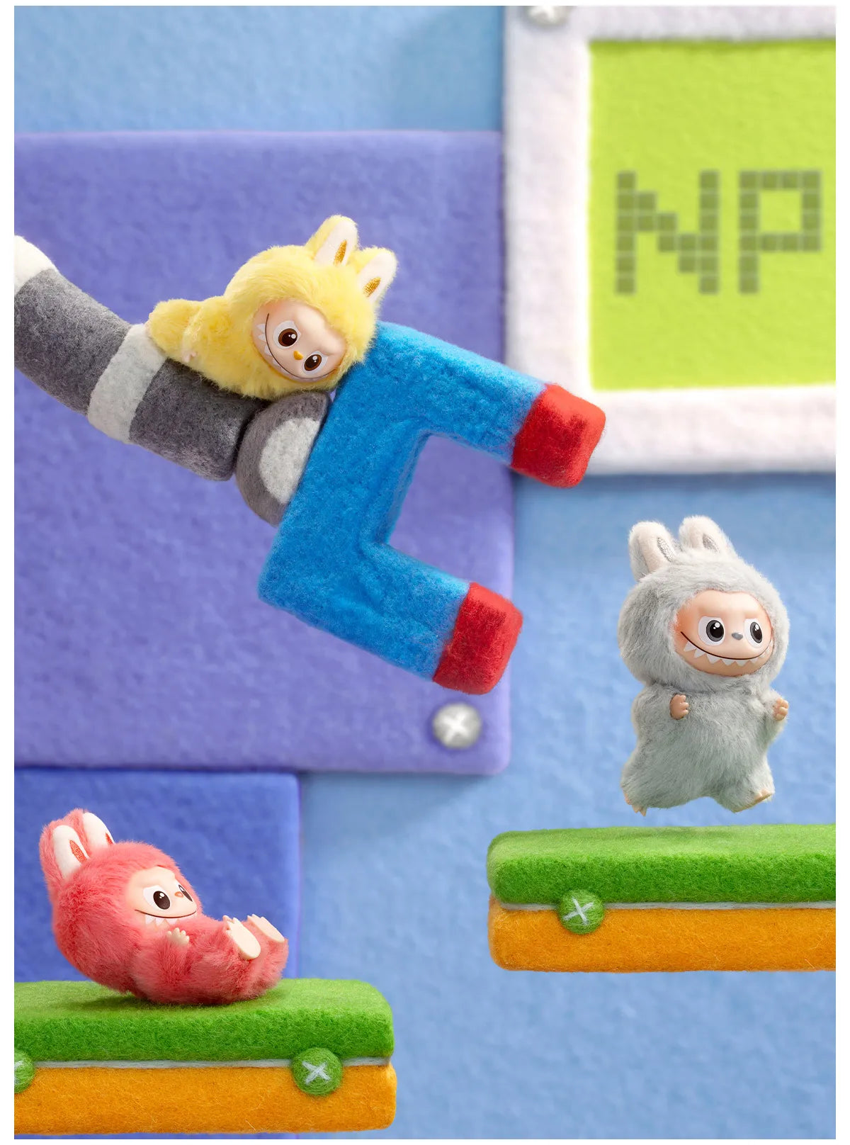 Pop Mart Labubu Pin for Love Series Blind Box (A-M) Yellow - Osadia Concept Store