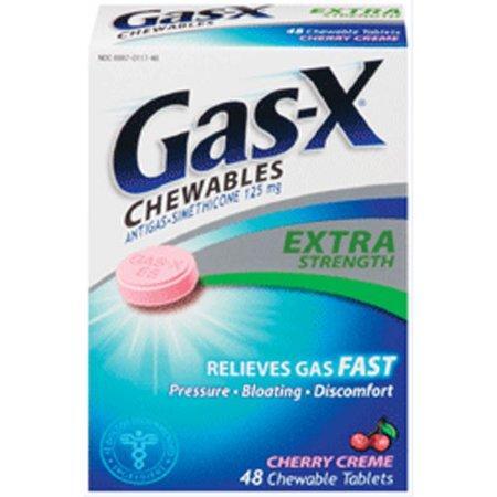 Gas-X Extra Strength Chewable Tablets With Cherry Creme