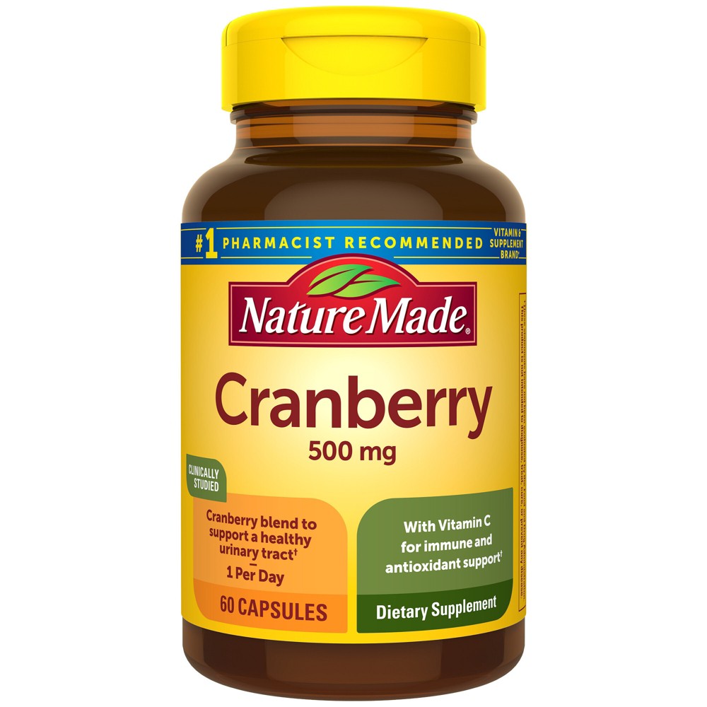 Nature Made Cranberry 500mg Capsules - 60ct - Osadia Concept Store